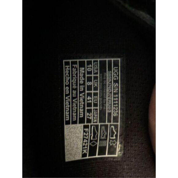 Women’s UGG layton fur slides/ Slippers Sz 10 - Picture 9 of 9